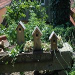 Esschert Design Dřevěná Budka "Best for Birds" antik měděná střecha Sýkora koňadra 30 cm – Hledejceny.cz