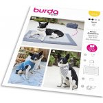 Střih Burda 5702 - Šátek a kabátek pro psa, cestovní pelišek, hračka – Zboží Dáma
