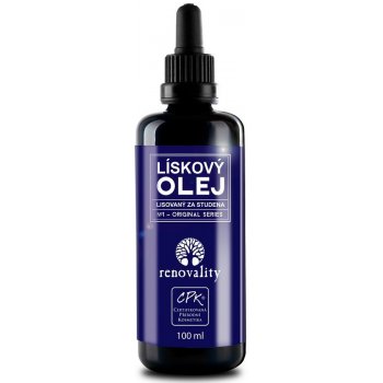 Renovality lískový olej za studena lisovaný 100 ml