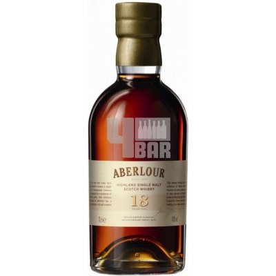 Aberlour whisky 18y 43% 0,7 l (holá láhev) – Hledejceny.cz