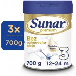 Sunar 3 Premium 3 x 700 g – Zboží Mobilmania