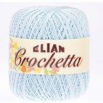 Háčkovací příze Elian Crochetta 3224 - modrá – Zboží Mobilmania