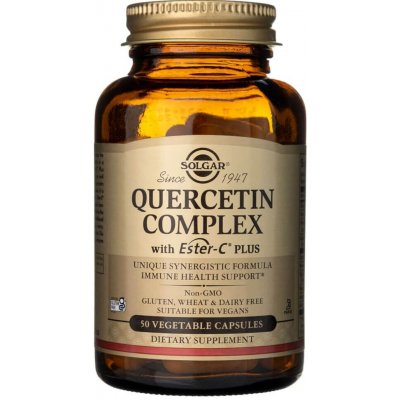 Solgar Quercetin Complex, 50 rostlinných kapslí – Hledejceny.cz