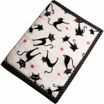 Obal na knihu Kočky v béžové L1089 – Zboží Dáma