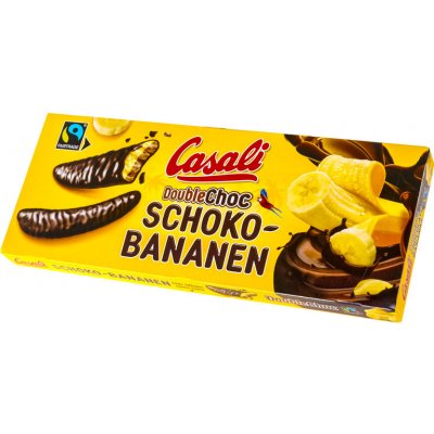 Casali schoko-bananen doublechoc 300 g