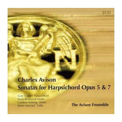 Charles Avison - Sonaten Für 2 Violinen,cello Cembalo Opp.5 7 CD – Zboží Mobilmania