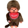 Plyšák MONCHHICHI Mončiči Chlapec s červeným podbradníkem 20 cm