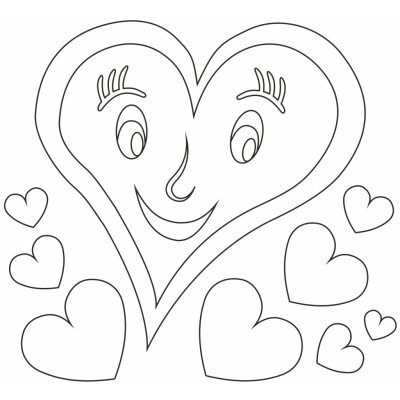 Pískohraní s.r.o. Šablona Usměvavé srdíčko 210 x 210 mm – Zboží Dáma