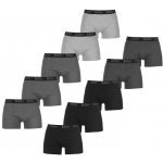 Lee Cooper Hipster Trunks 10 Pack Mens Black – Zboží Dáma