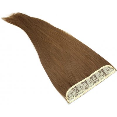 Clip pás kanekalon 60cm rovný středně hnědá – Sleviste.cz