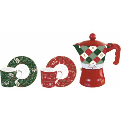 Easy Life Kávová souprava Fancy Christmas – Hledejceny.cz