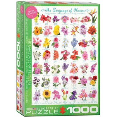 EuroGraphics Květiny 1000 dílků – Zboží Mobilmania