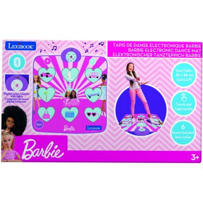 Lexibook Barbie Podložka na tancování DM10BB – Zboží Živě