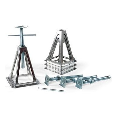 Stabilizační stojan HABA hliníkový, 4 ks | Zboží Auto