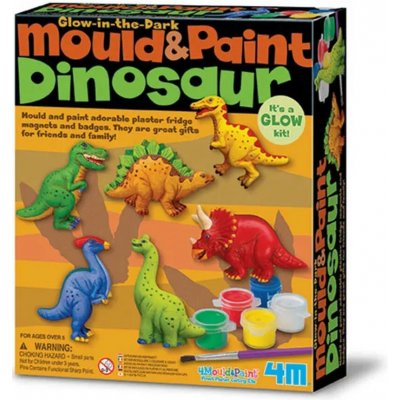 4M Sádrové odlitky - Svítící dinosaurus – Hledejceny.cz