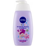 Nivea Kids Magic Berry Scent dětský sprchový gel, šampon a kondicionér 3 v 1 500 ml – Zboží Dáma