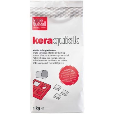 Knorr Prandell Keraquick odlévací hmota sádrová bílá 1 kg – Hledejceny.cz