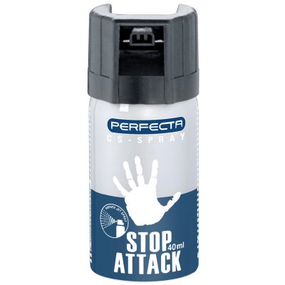 Perfecta Stop Attack Obranný sprej pepřový CS FOG 40ml – Zboží Mobilmania