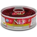N&D Cat QUINOA Cat Pork Neutered 80 g – Hledejceny.cz