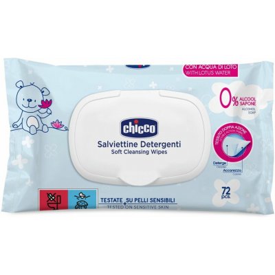 Chicco Salviettine Detergenti dětské vlhčené ubrousky 72 ks – Zboží Dáma