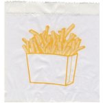 Papírové sáčky na hranolky 10+5 x 11 cm [300 ks] (71555) – Zboží Dáma