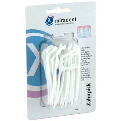 Miradent Dental Floss párátka 30 ks – Hledejceny.cz