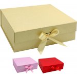 JUNIOR Dárková krabička s mašlí 31,5 x 26 x 10,5 cm – Sleviste.cz