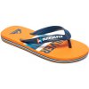 Dětské žabky a pantofle Quiksilver Molokai Slab blue blue orange