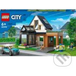 LEGO® City 60398 Rodinný dům a elektromobil – Hledejceny.cz