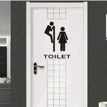 U Foťáka Samolepka na WC označení ženy 24x24cm