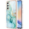 Pouzdro a kryt na mobilní telefon Samsung Protemio 73878 IMD MARBLE Ochranný kryt Samsung Galaxy A25 5G GREEN