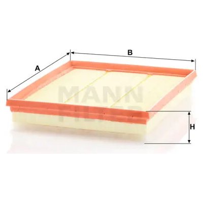 MANN FILTER Vzduchový filtr C 27 051 – Hledejceny.cz