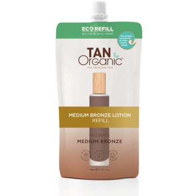 Tan Organic Samoopalovací tělová emulze náhradní náplň 200 ml