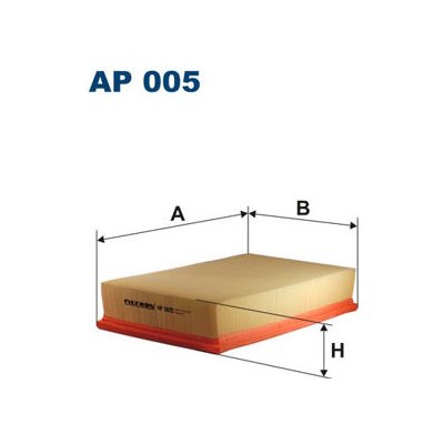 Vzduchový filtr FILTRON AP 005 – Hledejceny.cz