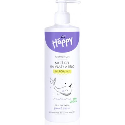BELLA Baby Happy Sensitive mycí gel na tělo a vlasy pro děti 400 ml – Hledejceny.cz