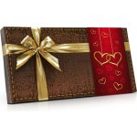 Selllot Výběr pralinek tmavá kůže s rukávkem a mašlí 400 g – Zboží Dáma