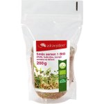 ZdravýDen® BIO Směs semen na klíčení 1 - alfalfa, ředkvička, mungo 200 g – Zbozi.Blesk.cz