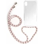 Pouzdro Cellularline Neck-Case s černou šňůrkou na krk Apple iPhone XR čiré – Zboží Mobilmania