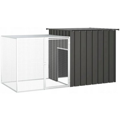 vidaXL kurník 200 x 91 x 100 cm pozinkovaná ocel – Zboží Mobilmania