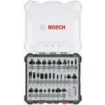 BOSCH Smíšená sada tvarových fréz s vřetenem Ø 6 mm, 30 ks 2607017474 – Zboží Dáma