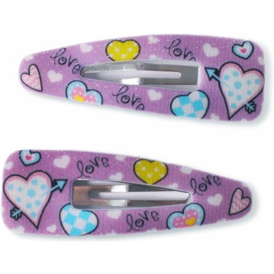 Sponky 2 ks fialová – Zboží Mobilmania