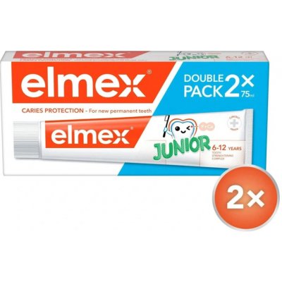 Elmex Junior dětská 6-12 let 2 x 75 ml – Hledejceny.cz