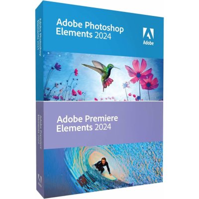 Adobe Photoshop Elem/Premiere Elem 2024 MP ENG UPG Box 65329038