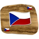Eco smyslový tác Česká vlajka – Hledejceny.cz