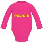 Dětské body dlouhý rukáv BIO Policie – Zboží Mobilmania