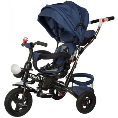 Trike FIX KX9965 s vodící tyčí 6v1 modrá – Zboží Dáma