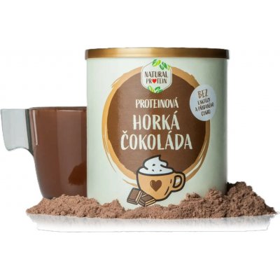 NaturalProtein Proteinová horká čokoláda 300 g – Hledejceny.cz