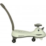 KIK LED balanční kolo Swing FIX S1 s rukojetí šedé – Hledejceny.cz