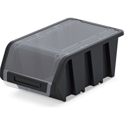 Prosperplast Plastový úložný box uzavíratelný Truck plus 155 x 100 x 70 černý KTR16F-S411 – Zboží Dáma