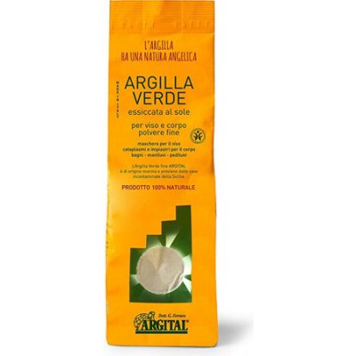 Argital Zelený jíl vysušený sluncem 1 kg – Zboží Živě